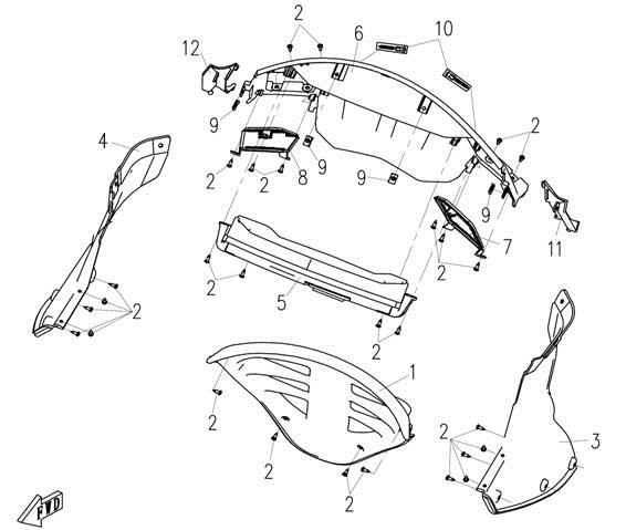 PLASTIC PARTS 2 - F04-2